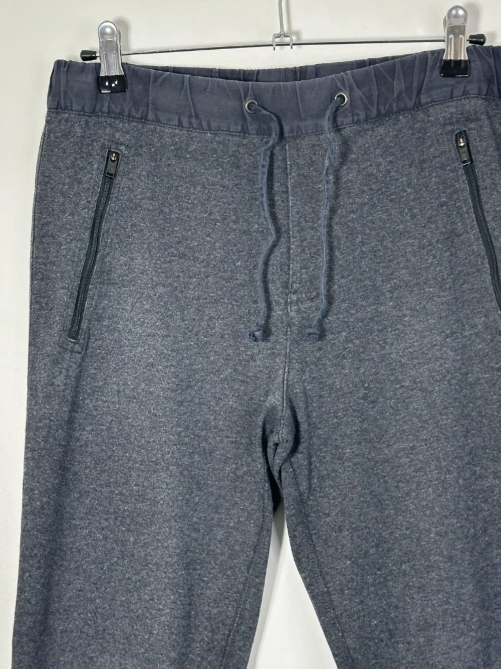 J.Crew Men’s Size XS Slim Charcoal Gray Marled Knit Sweatpants Jogger Drawstring